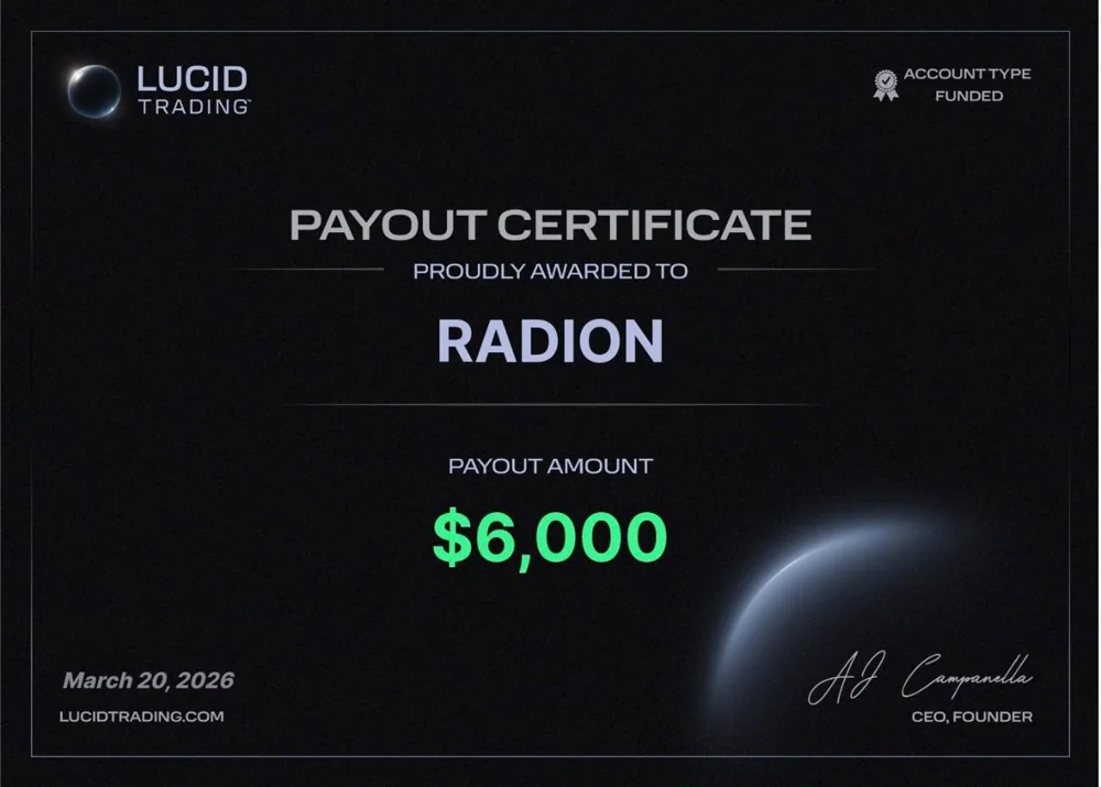 Member payout proof