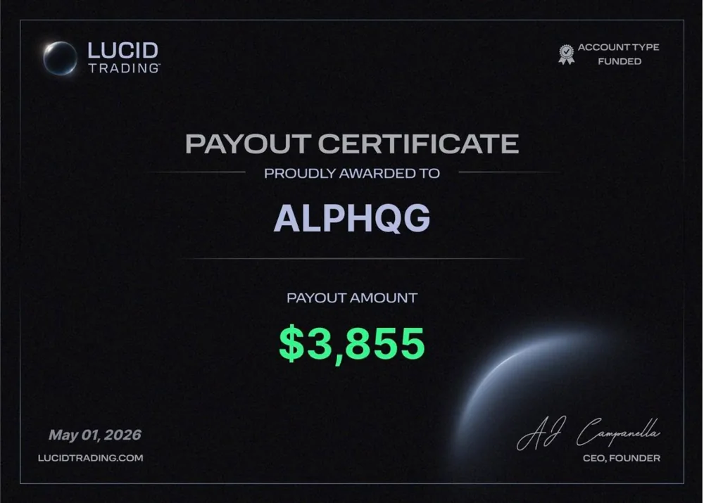 Member payout proof