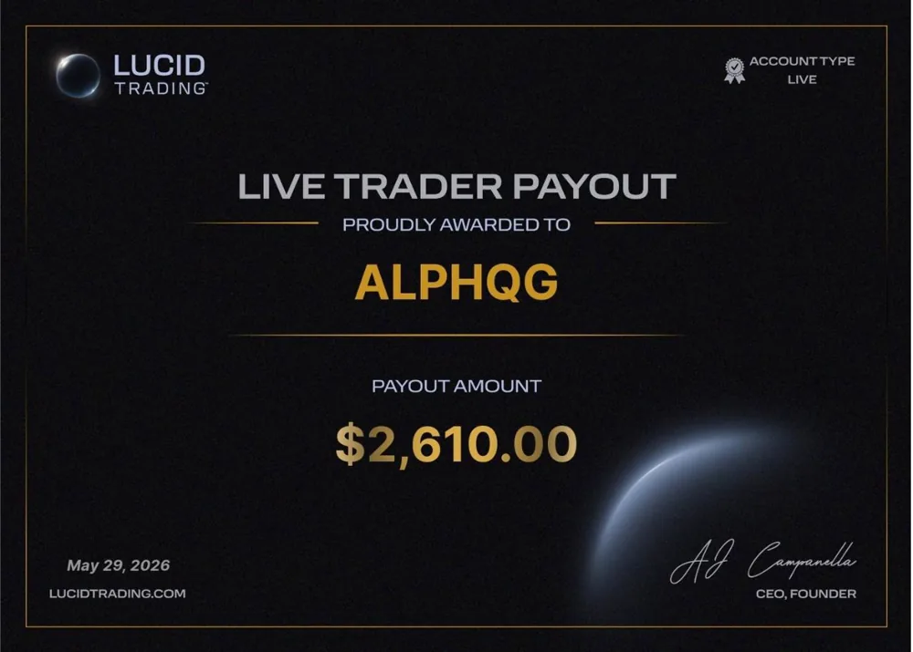 Member payout proof