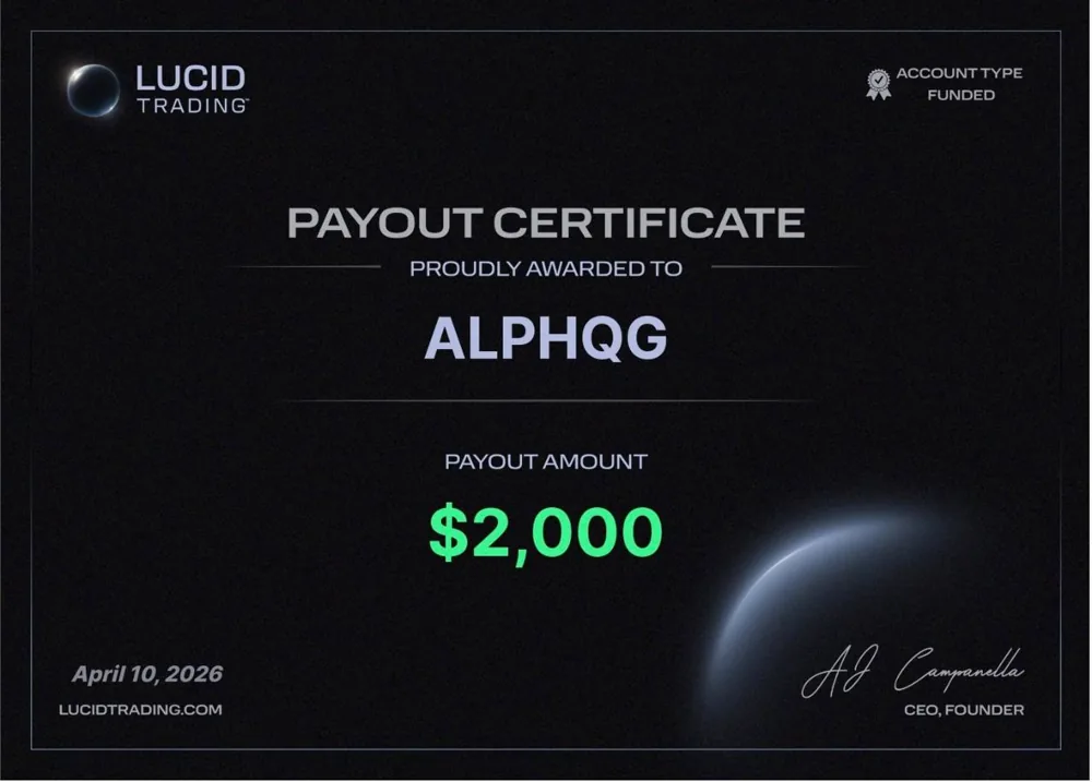 Member payout proof