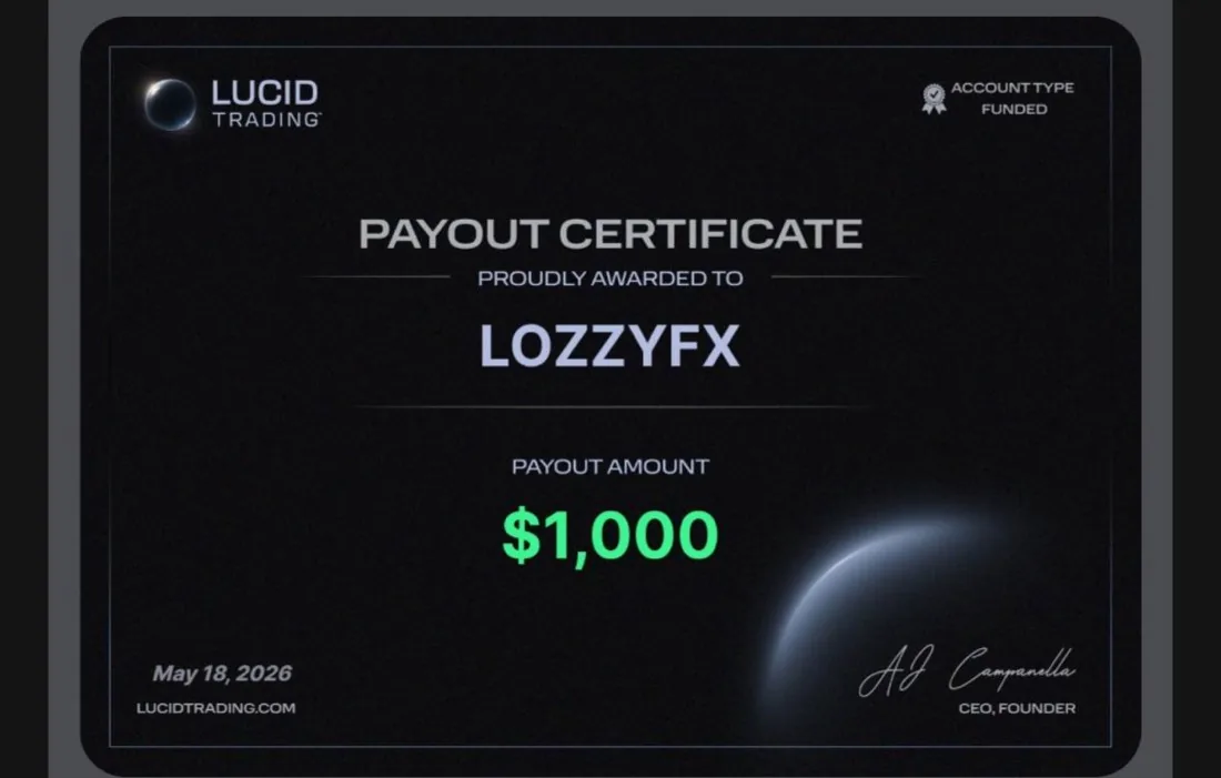 Student payout proof