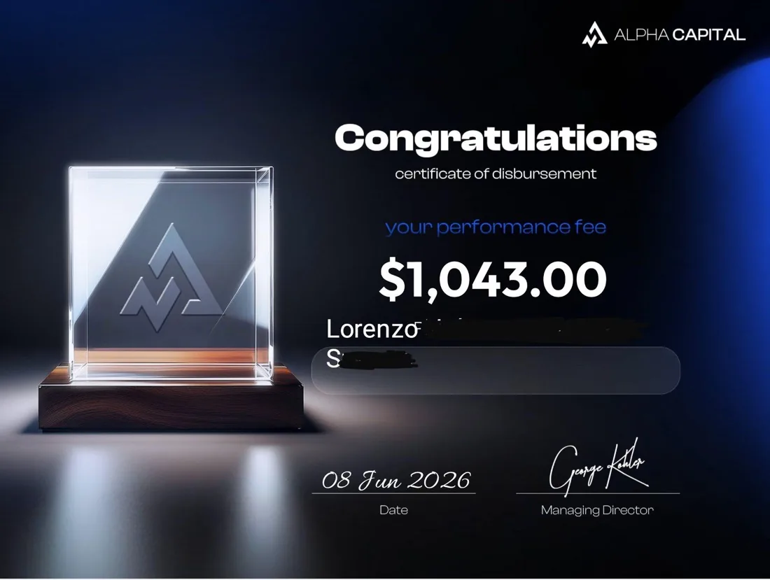Student payout proof