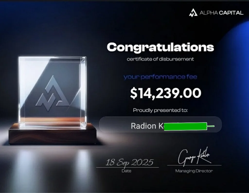 Student payout proof