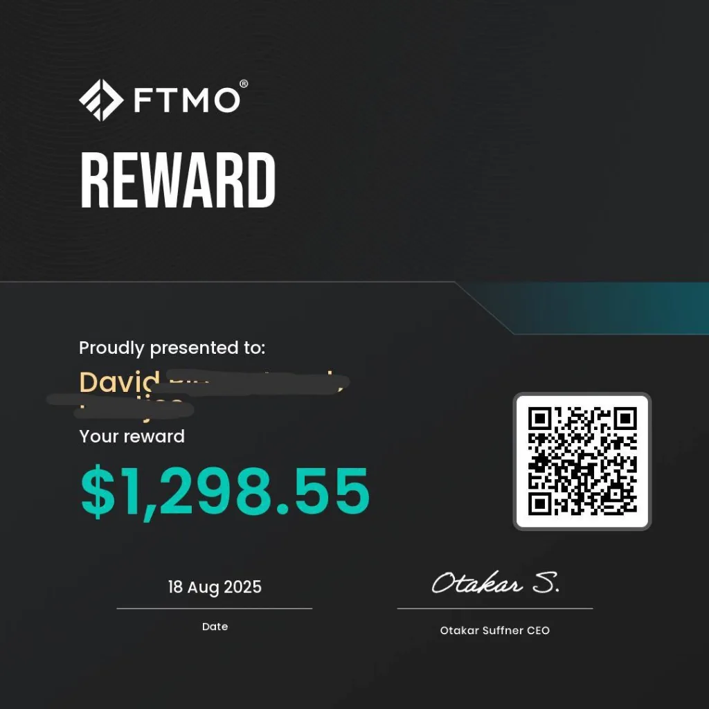 Member payout proof