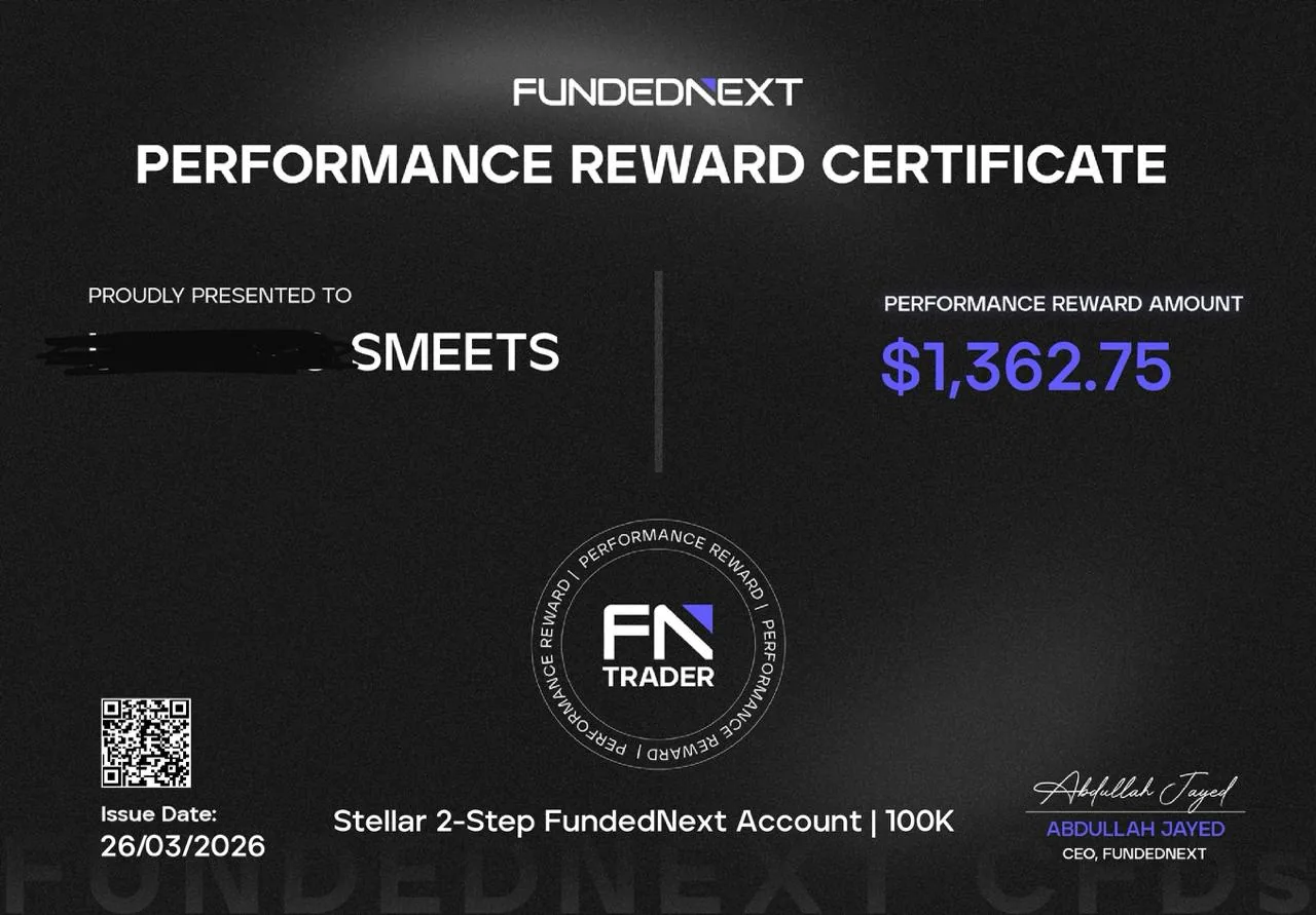 Member payout proof