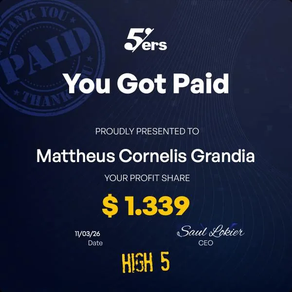 Member payout proof