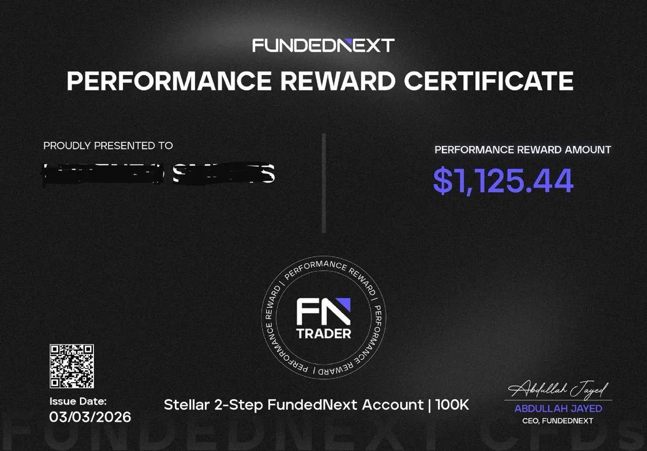 Member payout proof